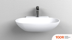 Умывальник Miraggio RUFF 550 (БЕЛЫЙ, ГЛЯНЦЕВЫЙ) (398923)