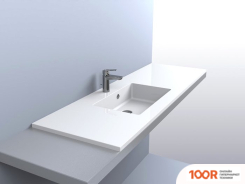 Умывальник Miraggio PRAGUE MATT 1500 L (БЕЛЫЙ, МАТОВЫЙ) (398916)