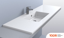 Умывальник Miraggio PRAGUE 1500 L (БЕЛЫЙ, ГЛЯНЦЕВЫЙ) (398914)