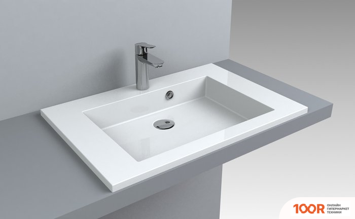 Умывальник Miraggio MANILA 700 (БЕЛЫЙ, ГЛЯНЦЕВЫЙ) (398863)