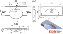 Умывальник Miraggio LIMA (БЕЛЫЙ) (398849)