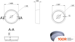 Умывальник Miraggio JAKARTA MATT (БЕЛЫЙ) (398822)