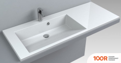 Умывальник Miraggio GENIUS 1250 L (ЛЕВЫЙ, БЕЛЫЙ) (398807)