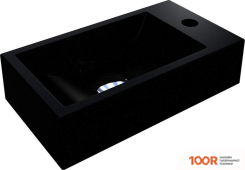 Умывальник Miraggio FARO L 408 (ЧЕРНЫЙ МАТОВЫЙ) (398775)