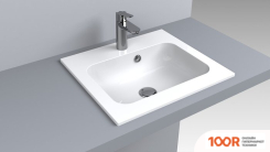 Умывальник Miraggio DELLA 500 MATT (БЕЛЫЙ) (398740)