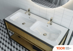 Умывальник Miraggio DELLA 1100-2 (БЕЛЫЙ, МАТОВЫЙ) (398737)