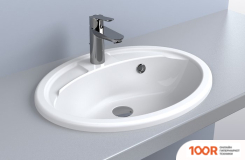 Умывальник Miraggio BELLA 543 (БЕЛЫЙ, МАТОВЫЙ) (398692)