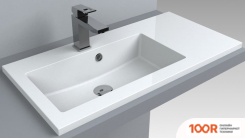 Умывальник Miraggio BARSELONA 800 L (ЛЕВЫЙ, БЕЛЫЙ) (398686)