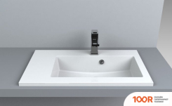 Умывальник Miraggio BARSELONA 700 R (ПРАВЫЙ, БЕЛЫЙ) (398683)