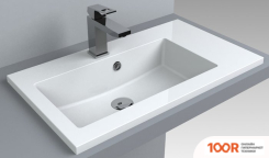 Умывальник Miraggio BARSELONA 700 L MATT (ЛЕВЫЙ, БЕЛЫЙ) (398681)