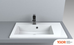 Умывальник Miraggio BARSELONA 700 L MATT (ЛЕВЫЙ, БЕЛЫЙ) (398681)