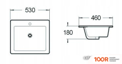 Умывальник Mexen VENUS MEX-25415400 (398649)