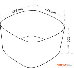 Умывальник Maxonor Pure Life PASION PL-SK203C3-18 (3737) НАКЛАДНОЙ (БЕЛЫЙ ГЛЯНЕЦ) (398593)