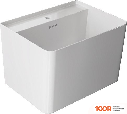 Умывальник Maxonor Pure Life MISTICO PL-SK708350-18 ПОДВЕСНОЙ (БЕЛЫЙ ГЛЯНЕЦ) (398591)