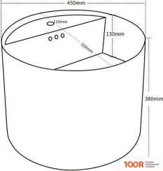 Умывальник Maxonor Pure Life HARMONY PL-SK706345-18 ПОДВЕСНОЙ (БЕЛЫЙ ГЛЯНЕЦ) (398588)