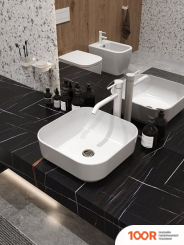 Умывальник Maxonor Pure Life FUTURO PL-SK202C3-18 (4040) НАКЛАДНОЙ (БЕЛЫЙ ГЛЯНЕЦ) (398584)