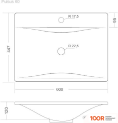 Умывальник Madera PULSUS 60 (398560)