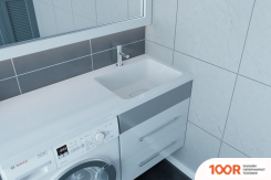 Умывальник Madera KAMILLA 120Х48 (ПРАВЫЙ) (398519)