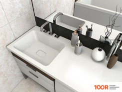 Умывальник Madera KAMILLA 120Х48 (ЛЕВЫЙ) (398518)