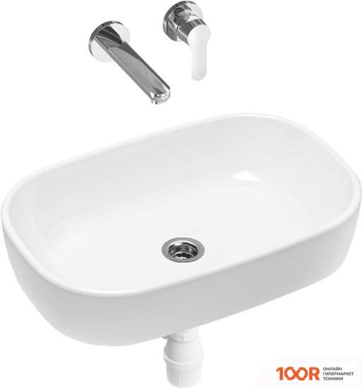 Умывальник Lavinia Boho BATHROOM 21510168 (РАКОВИНА, СМЕСИТЕЛЬ, СИФОН) (397982)