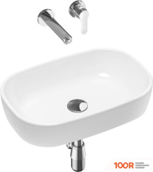 Умывальник Lavinia Boho BATHROOM 21510167 (РАКОВИНА, СМЕСИТЕЛЬ, СИФОН, КЛАПАН) (397981)