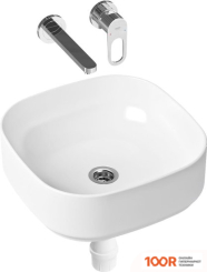 Умывальник Lavinia Boho BATHROOM 21510164 (РАКОВИНА, СМЕСИТЕЛЬ, СИФОН) (397978)