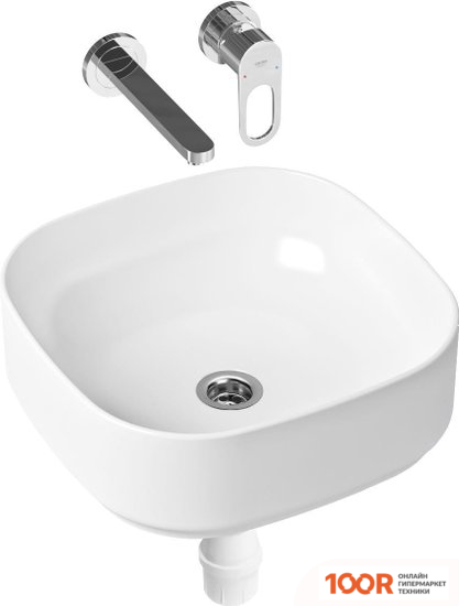 Умывальник Lavinia Boho BATHROOM 21510164 (РАКОВИНА, СМЕСИТЕЛЬ, СИФОН) (397978)