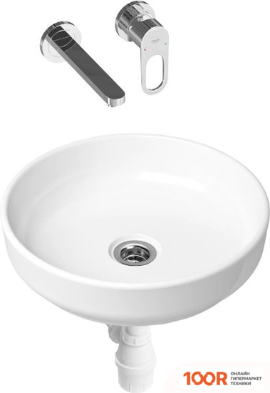 Умывальник Lavinia Boho BATHROOM 21510160 (РАКОВИНА, СМЕСИТЕЛЬ, СИФОН) (397974)