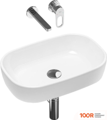 Умывальник Lavinia Boho BATHROOM 21510146 (РАКОВИНА, СМЕСИТЕЛЬ, СИФОН, КЛАПАН) (397960)