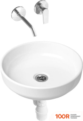 Умывальник Lavinia Boho BATHROOM 21510140 (РАКОВИНА, СМЕСИТЕЛЬ, СИФОН) (397954)