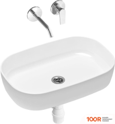 Умывальник Lavinia Boho BATHROOM 21510132 (РАКОВИНА, СМЕСИТЕЛЬ, СИФОН) (397946)