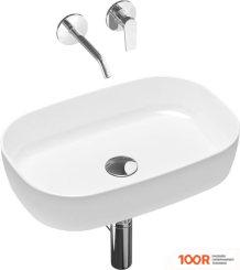 Умывальник Lavinia Boho BATHROOM 21510130 (РАКОВИНА, СМЕСИТЕЛЬ, СИФОН, КЛАПАН) (397944)