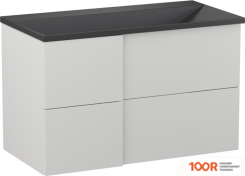 Умывальник Lauter NELLI 90 (БЕЛО-СЕРЫЙ КВАРЦ) (397833)