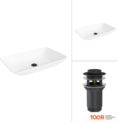 Умывальник Lauter 21540 + КЛАПАН 21190B (397712)