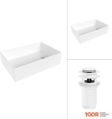 Умывальник Lauter 21518-1 + КЛАПАН 21190W (397709)