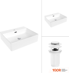 Умывальник Lauter 21478 + КЛАПАН 21190W (397668)