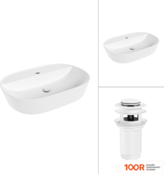 Умывальник Lauter 21460-60 + КЛАПАН 21190W (397662)