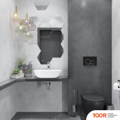 Умывальник Lauter 21454 + КЛАПАН 21190G (397653)