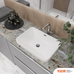 Умывальник Lauter 21441B + КЛАПАН 21190W (397648)