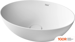 Умывальник D&K MATRIX DT1390708 (БЕЛЫЙ МАТОВЫЙ) (396971)