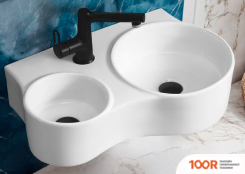 Умывальник Cerutti SPA DOUBLE NAPOLI CT9706 (396949)