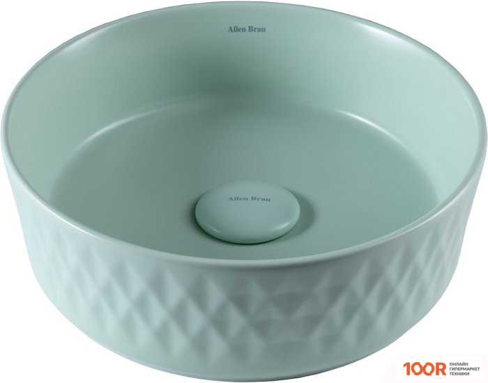 Умывальник Allen Brau FANTASY ROMB 36 4.11033.MT МЯТНЫЙ (396332)