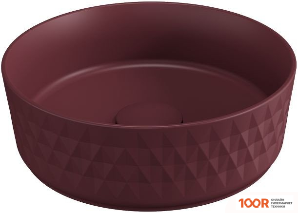 Умывальник Allen Brau FANTASY ROMB 36 4.11033.BD БОРДО (396330)