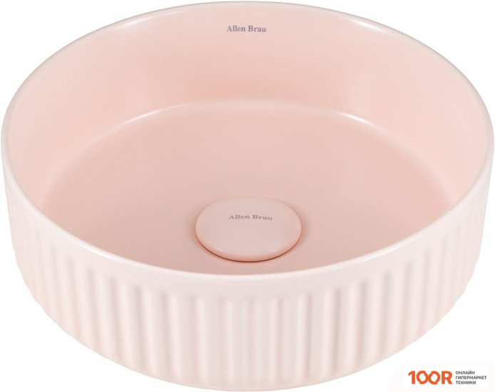 Умывальник Allen Brau FANTASY LINE 36 4.11032.SM РОЗОВЫЙ (396326)