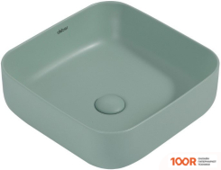 Умывальник Abber RECHTECK AC2211MCG (СВЕТЛО-ЗЕЛЕНЫЙ МАТОВЫЙ) (396234)