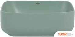 Умывальник Abber RECHTECK AC2211MCG (СВЕТЛО-ЗЕЛЕНЫЙ МАТОВЫЙ) (396234)