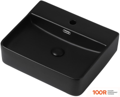 Умывальник Abber RECHTECK AC2203MB (ЧЕРНЫЙ МАТОВЫЙ) (396210)