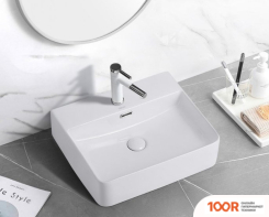 Умывальник Abber RECHTECK AC2203 (БЕЛЫЙ) (396209)