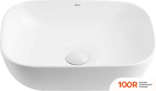 Умывальник Abber RECHTECK AC2200MW (БЕЛЫЙ МАТОВЫЙ) (396203)