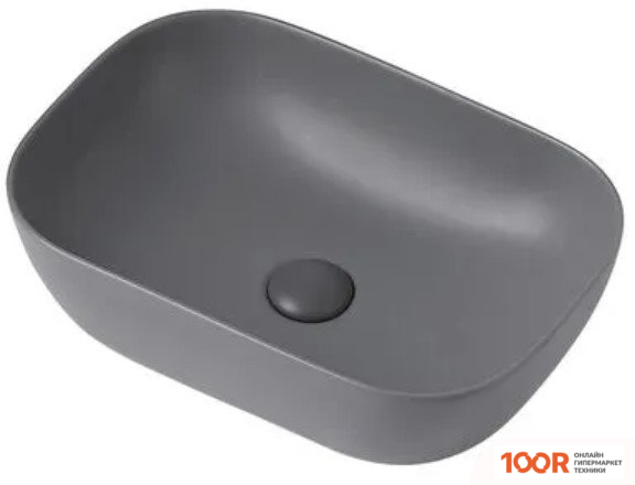Умывальник Abber RECHTECK AC2200MG (СЕРЫЙ МАТОВЫЙ) (396202)